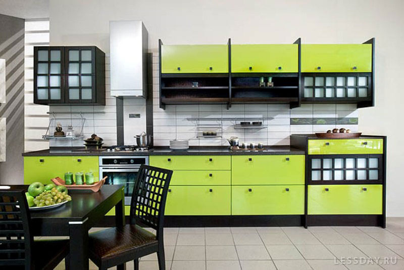 Зеленая Кухня Дизайн Фото